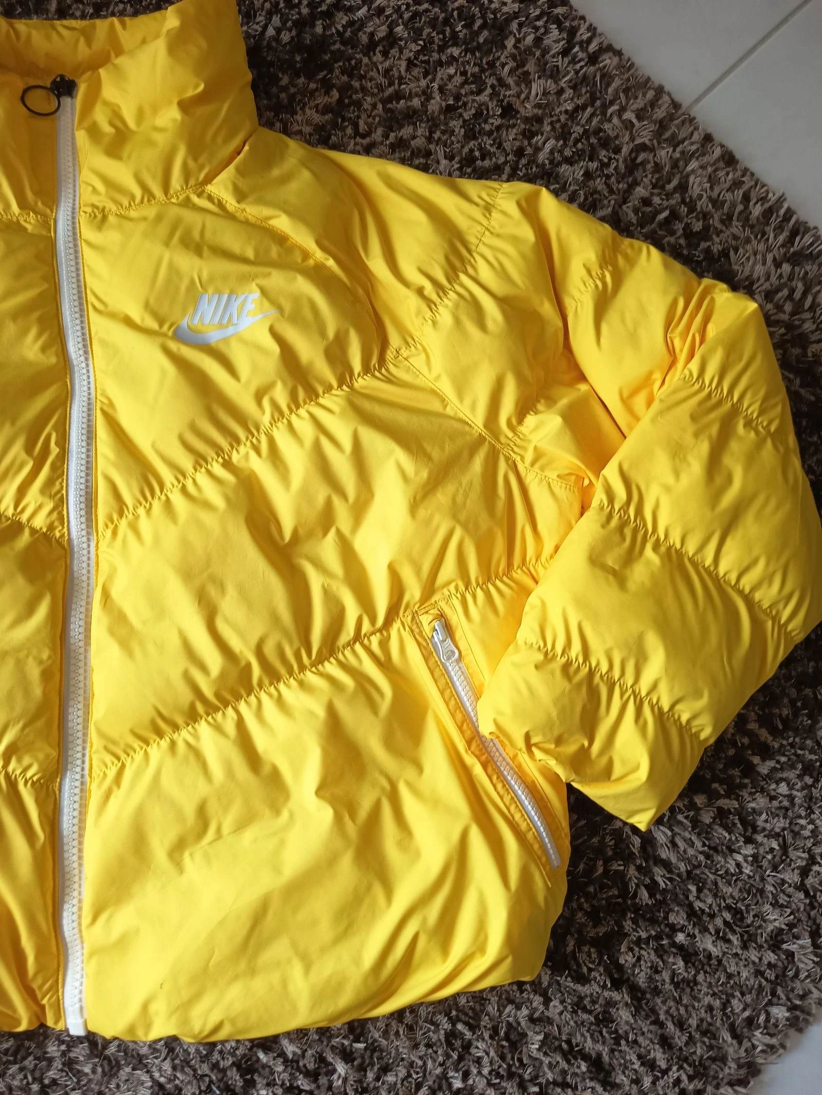 Geel Nike-donsjack voor dames maat-M – photo 7